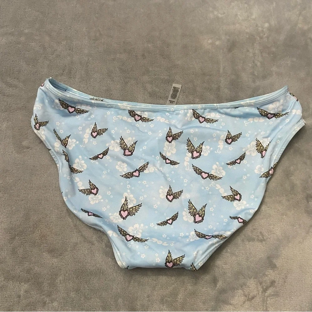 New! Frankie’s bikinis x Victoria’s Secret winged heart bottoms 24119